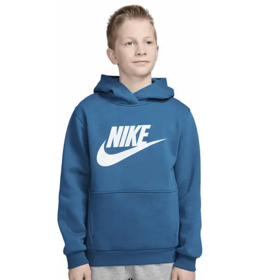 Sportswear Club Fleece Jr - felpa con cappuccio - ragazzo Green