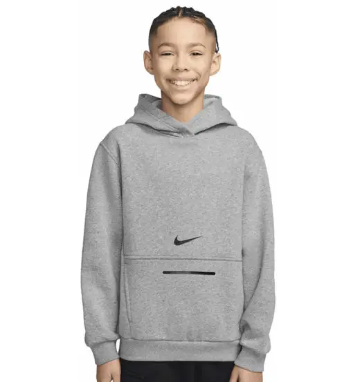 Sportswear Club Fleece Jr - felpa con cappuccio - ragazzo Grey