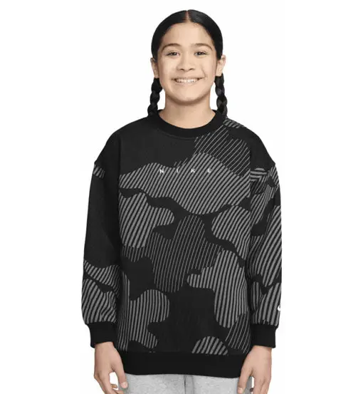 Sportswear Club Fleece Jr - felpa - ragazza Black