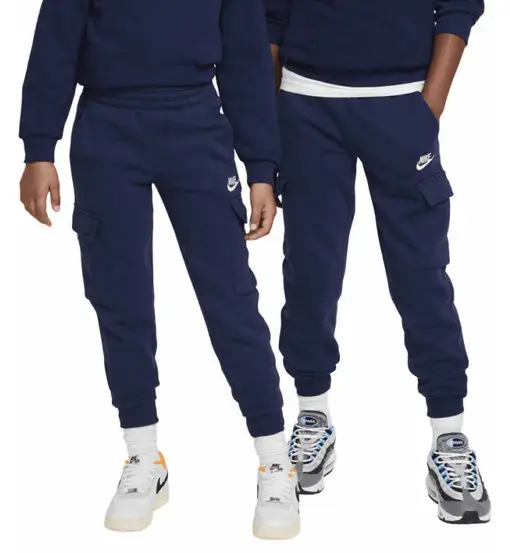 Sportswear Club Fleece Jr - pantaloni fitness - bambino Blue