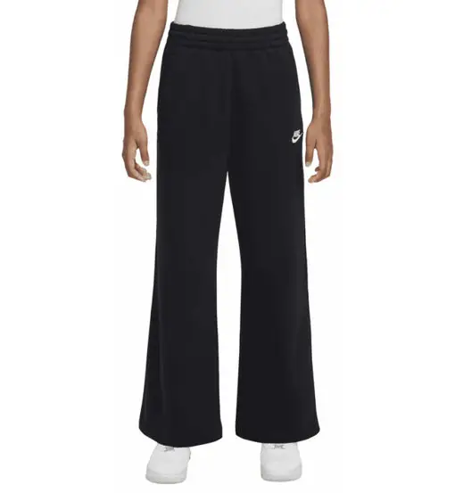 Sportswear Club Fleece Jr - pantaloni fitness - ragazza Black