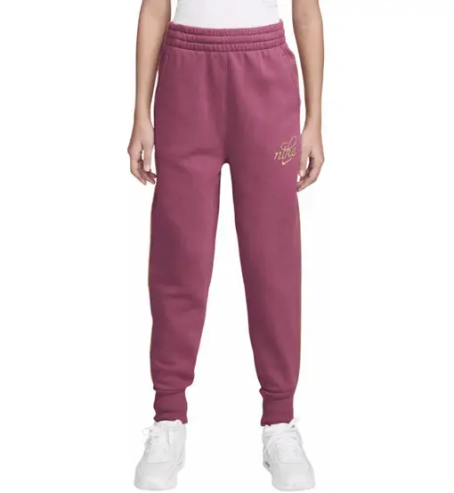 Sportswear Club Fleece Jr - pantaloni fitness - ragazza Light Pink