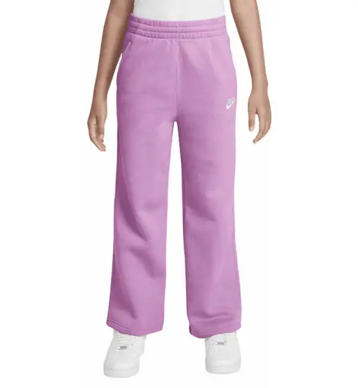 Sportswear Club Fleece Jr - pantaloni fitness - ragazza Light Pink