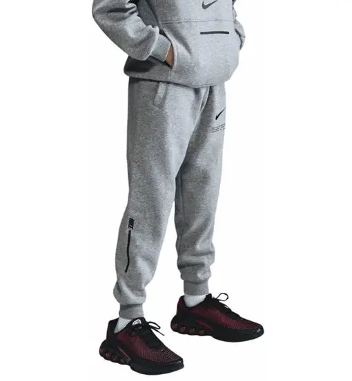 Sportswear Club Fleece Jr - pantaloni fitness - ragazzo Grey