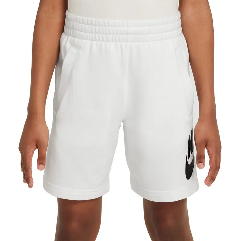 Sportswear Club Fleece Shorts Sportivi Bianco Bambino M