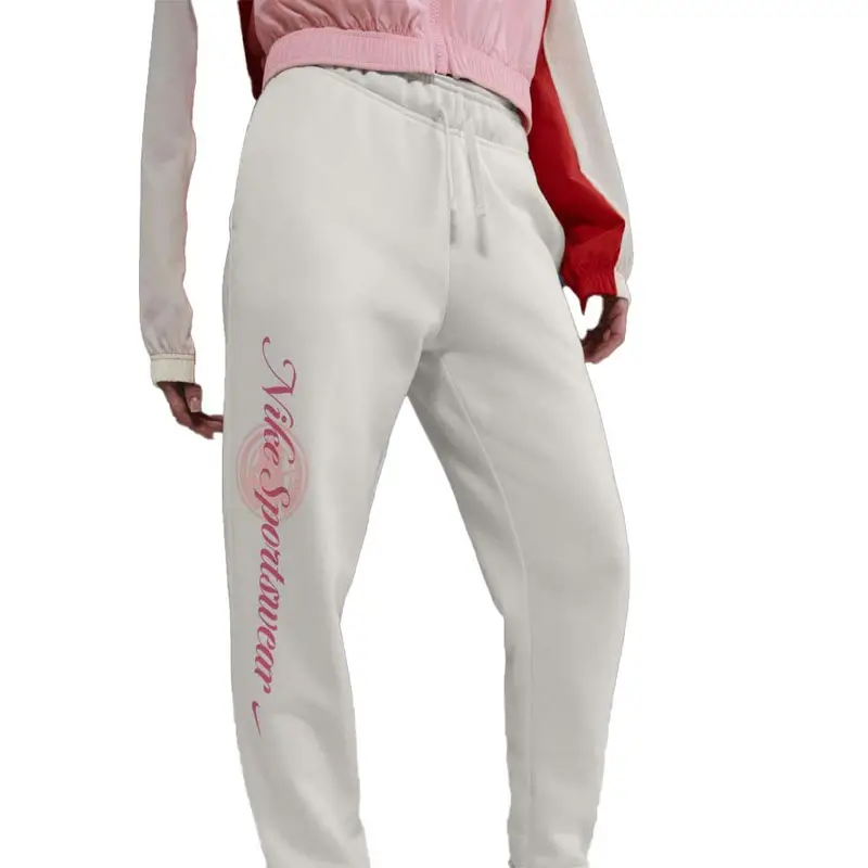 Sportswear Club Pantaloni Con Polsino Bianco Donna M