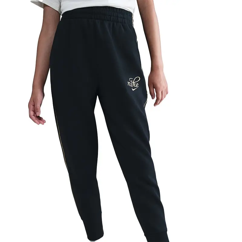 Sportswear Club Pantaloni Con Polsino Nero Bambina XS