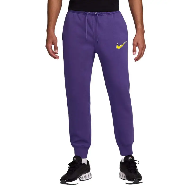 Sportswear Club Pantaloni Con Polsino Viola Uomo S