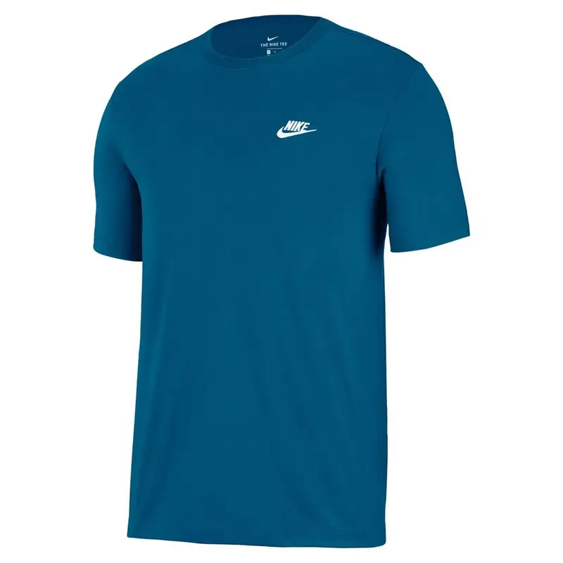 Sportswear Club T-Shirt Logo Piccolo Blu Uomo L