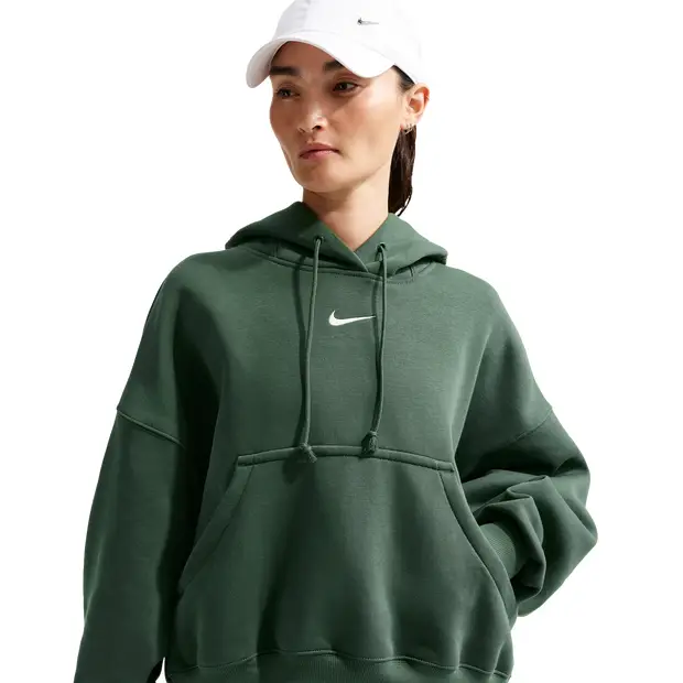 Sportswear Donna - Felpe con cappuccio Verde - di cotone Green