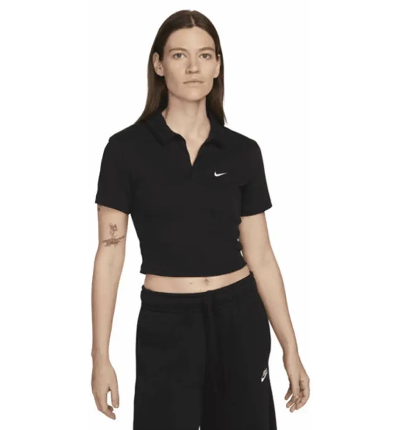 Nike Polo Donna Nero 2406647