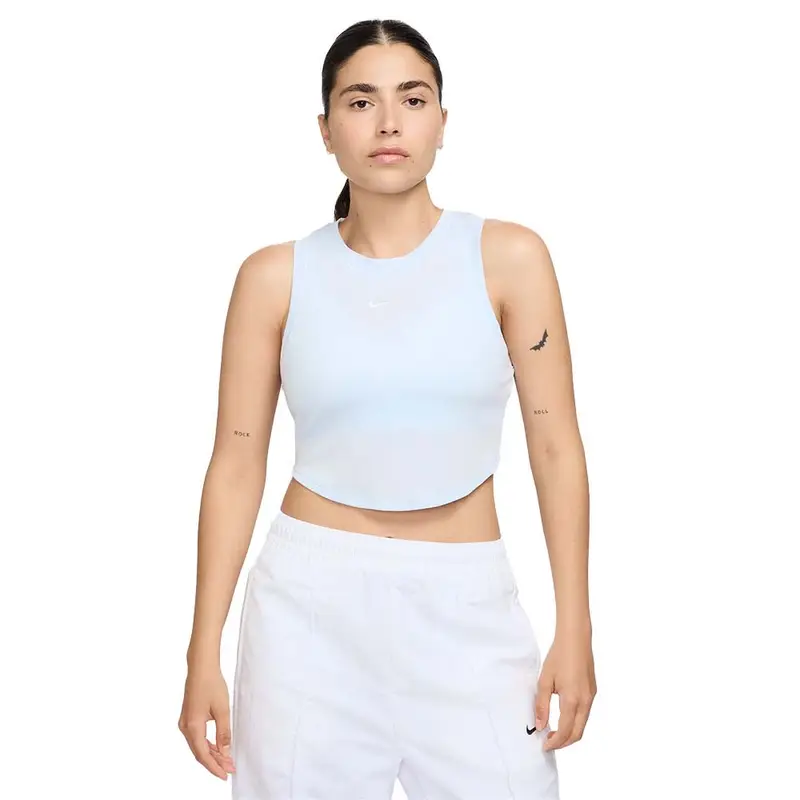 Sportswear Essentials Canotta Crop Azzurro Donna M