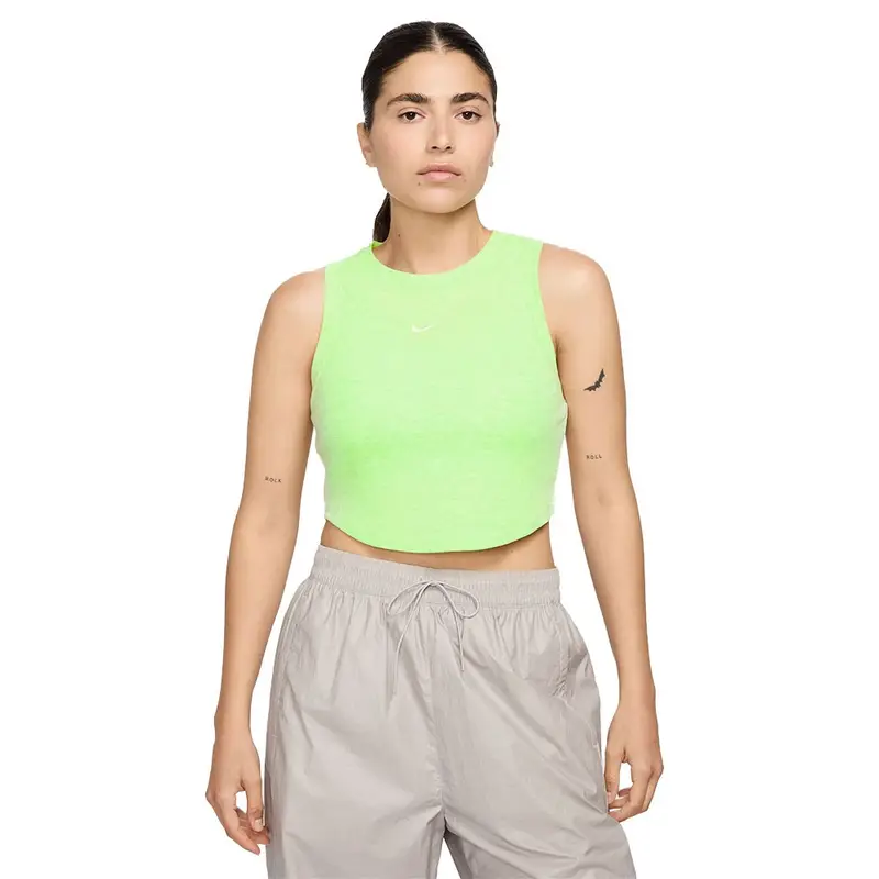 Sportswear Essentials Canotta Crop Lime Donna L