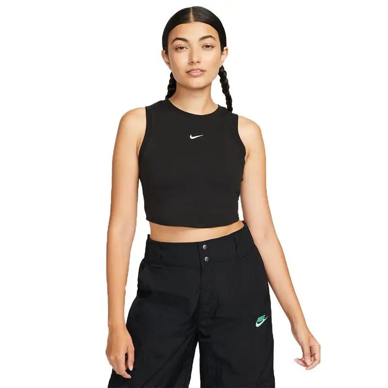 Sportswear Essentials Crop Top Nero Donna XS