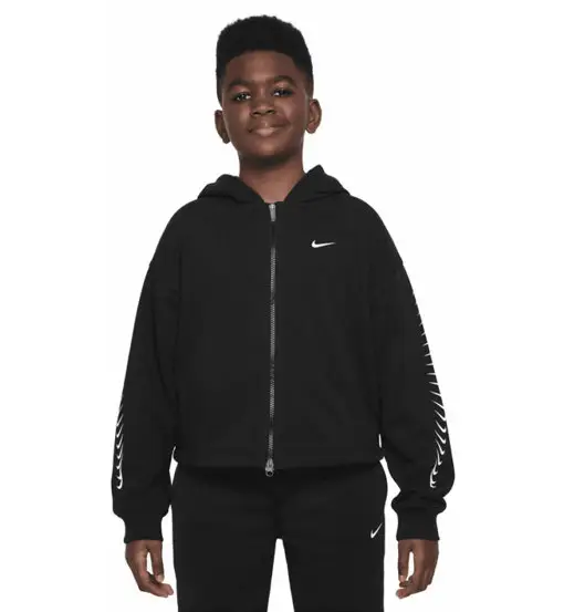Sportswear Fleece Dance Jr - felpa con cappuccio - ragazzo Black