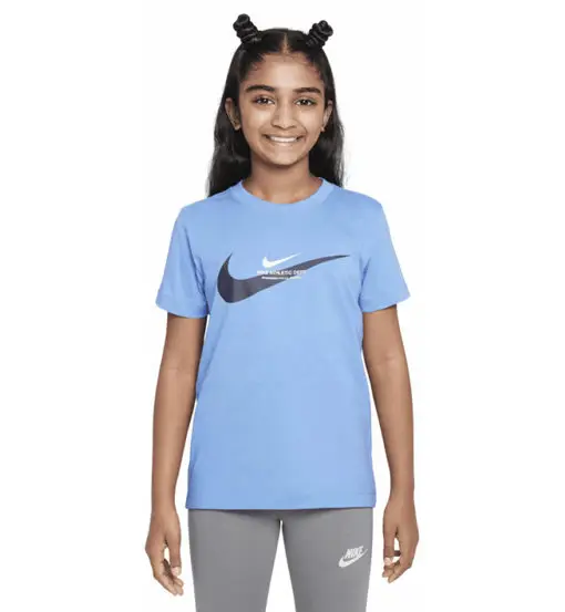 Nike T-shirt Bambina Blu 4297980