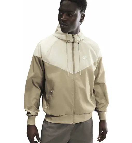 Sportswear Heritage Essentials Windrunner - giacca fitness - uomo Beige