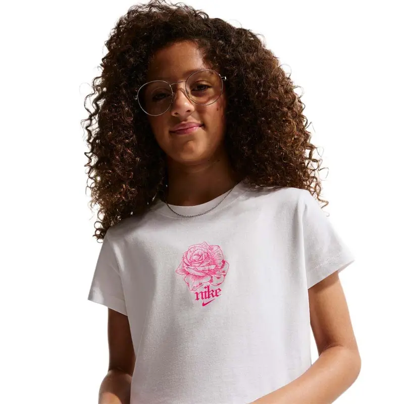 Sportswear Maglietta Palestra Graphic Bianco Bambina M