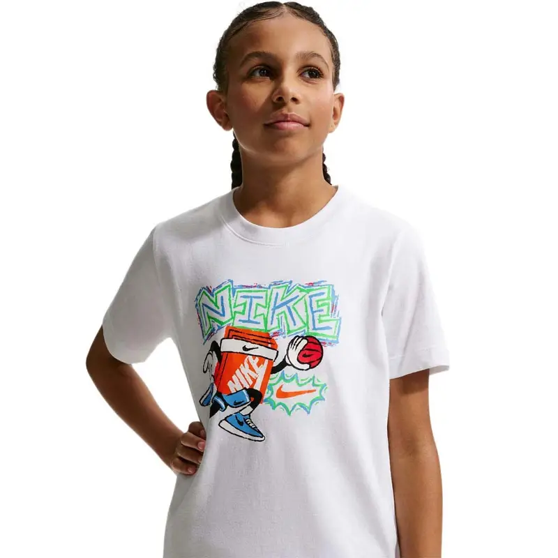 Sportswear Maglietta Palestra Graphic Bianco Bambino M