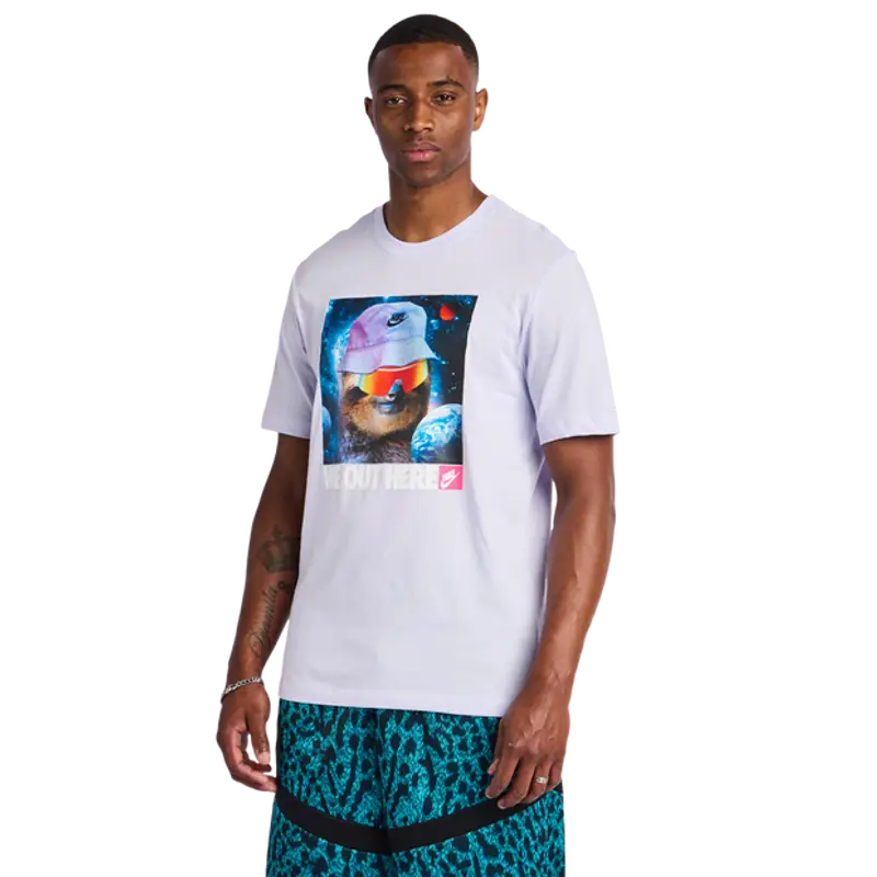 Nike Sportswear male Magliette - Viola - Foot Locker