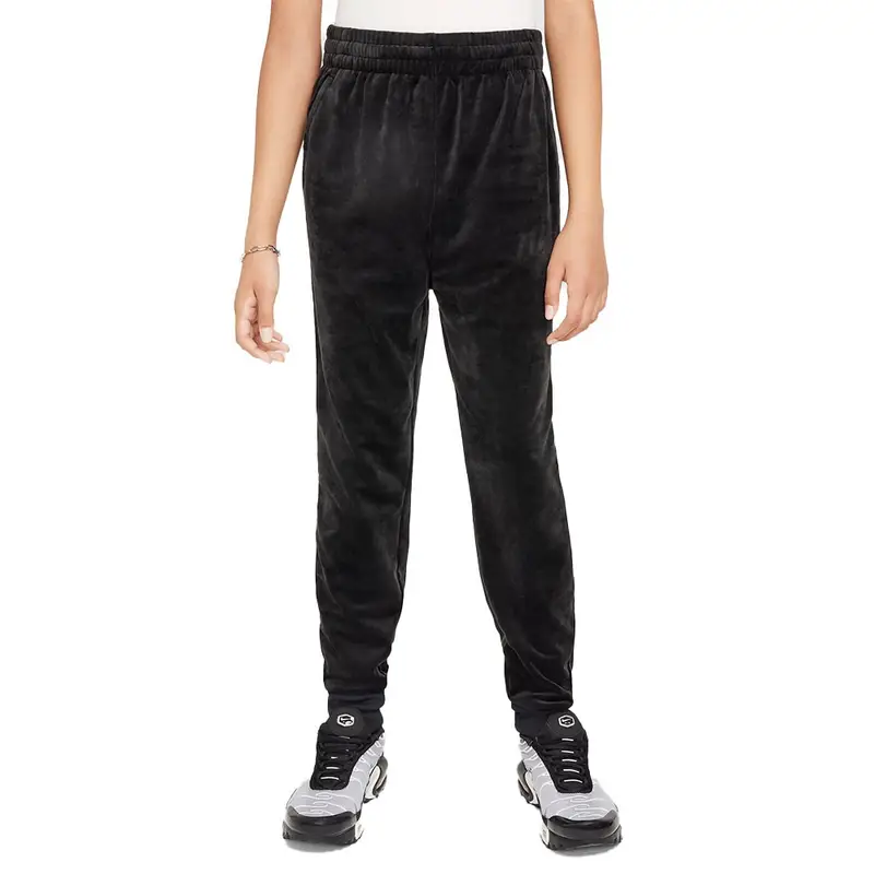 Sportswear Pantaloni Con Polsino Logo Nero Bambina L