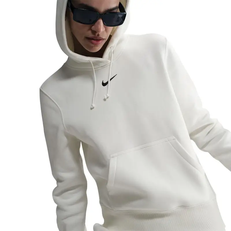 Sportswear Phoenix Felpa Con Cappuccio Bianco Donna L