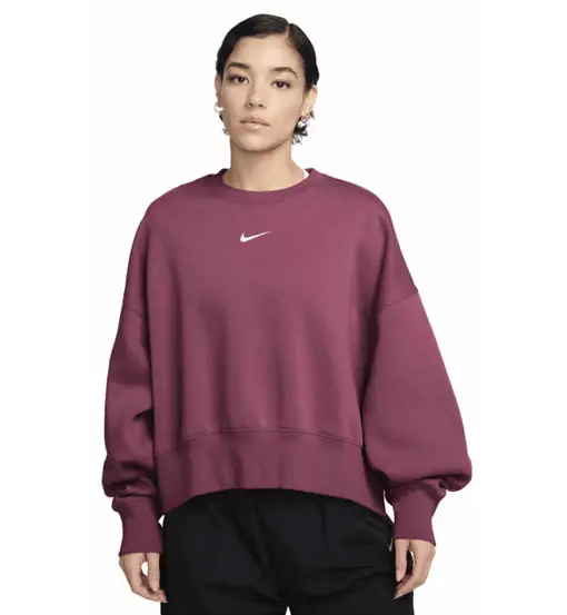 Sportswear Phoenix Fleece W - felpa - donna Dark Pink
