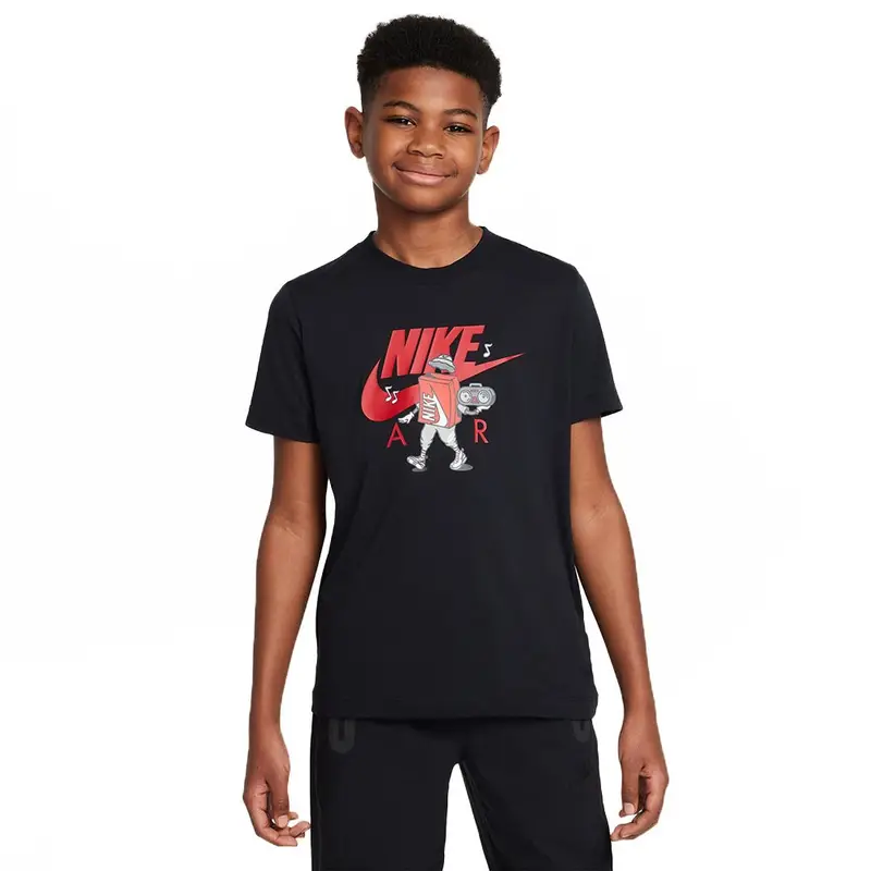 Sportswear T-Shirt Air Nero Bambino XS