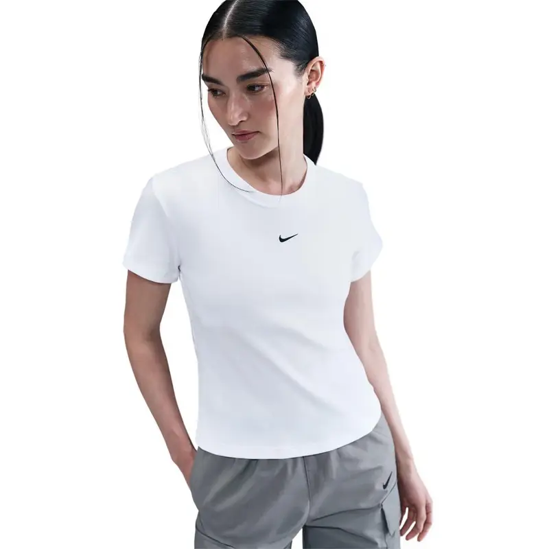 Sportswear T-Shirt Costine Bianco Donna M