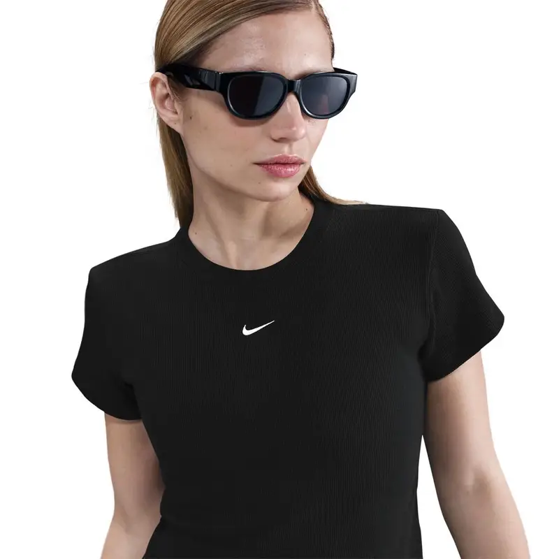 Sportswear T-Shirt Costine Nero Donna L