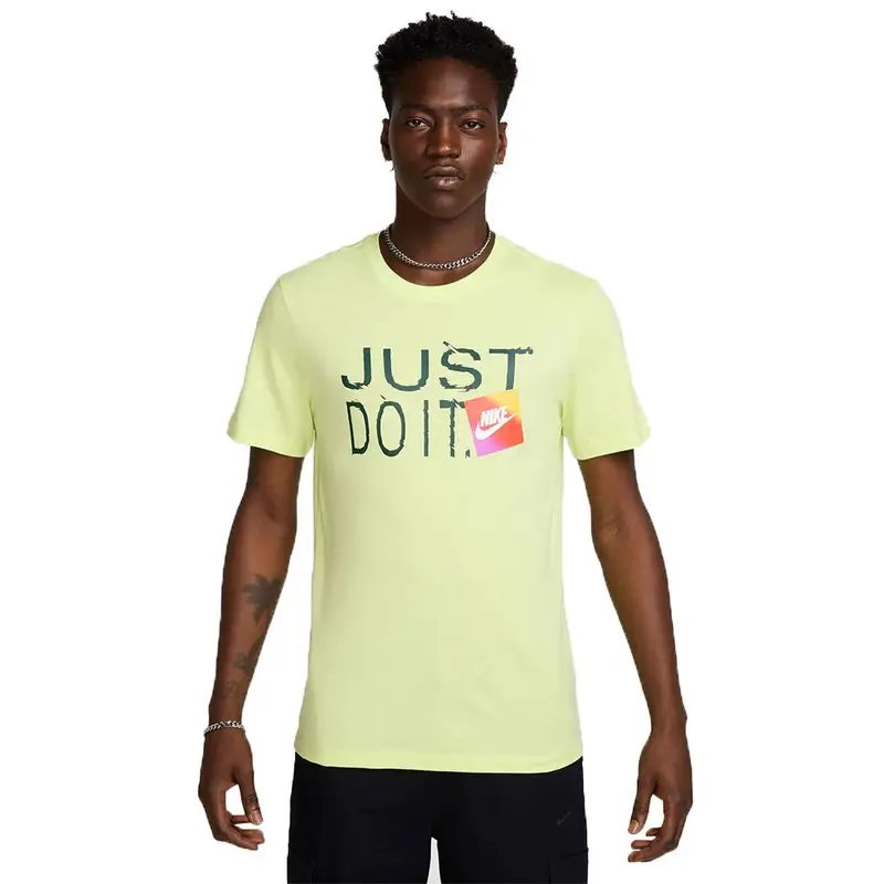 Sportswear T-Shirt Just Do It Giallo Uomo M