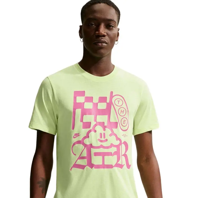 Sportswear T-Shirt Lime Uomo M