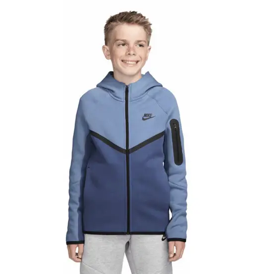 Sportswear Tech Fleece Jr - felpa con cappuccio - ragazzo Blue
