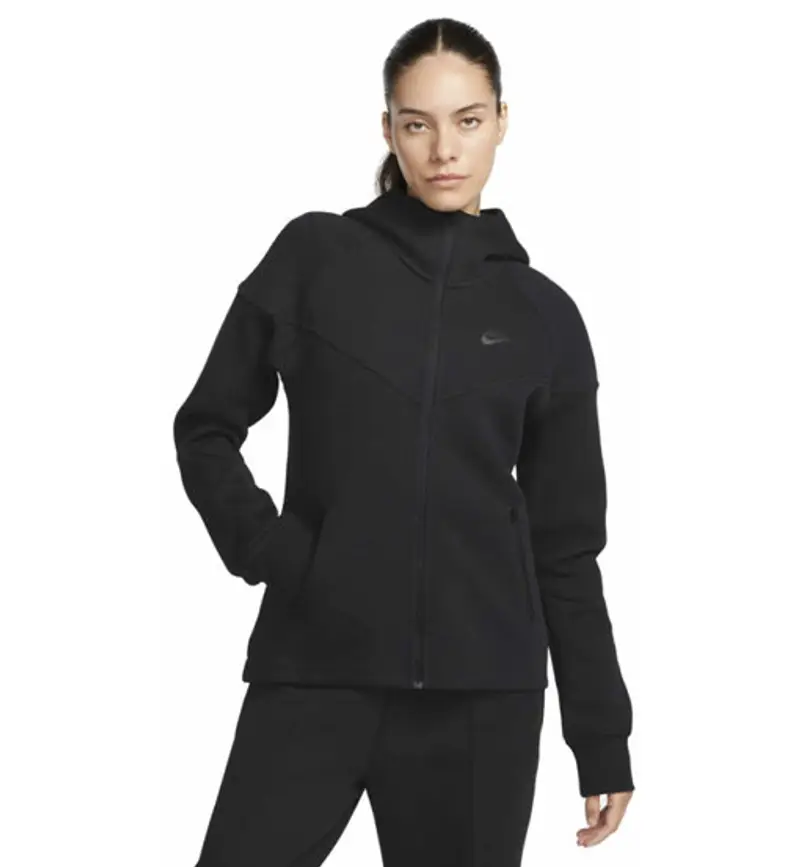 Sportswear Tech Fleece Windrunner W - felpa con cappuccio - donna Black