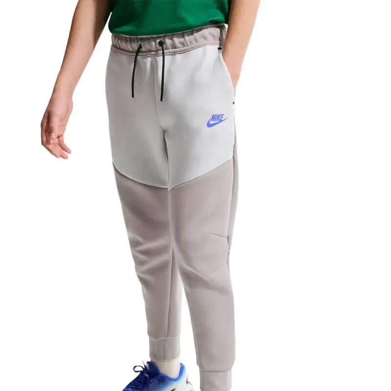 Sportswear Tech Pantaloni Con Polsino Grigio Blu Bambino M