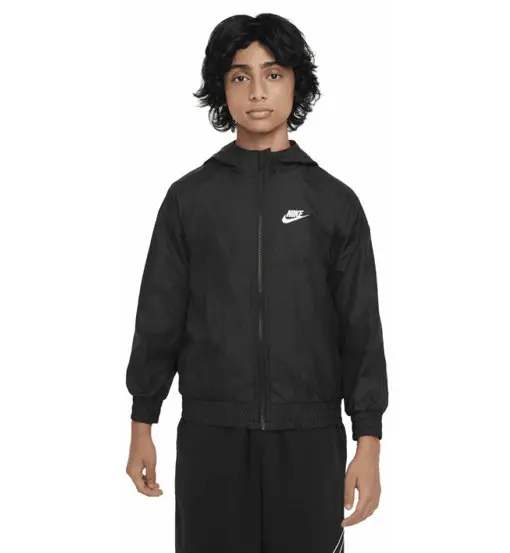Sportswear Windrunner Jr - giacca tempo libero - ragazzo Black