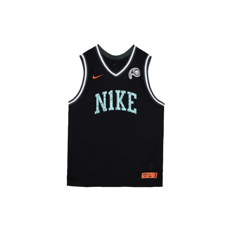 SS23 Serie Basket DNA CHBL Logo a Lettere Scollo a V Senza Maniche Asciugatura Rapida Gilet Uomo Top Nero HF6136-010 XL