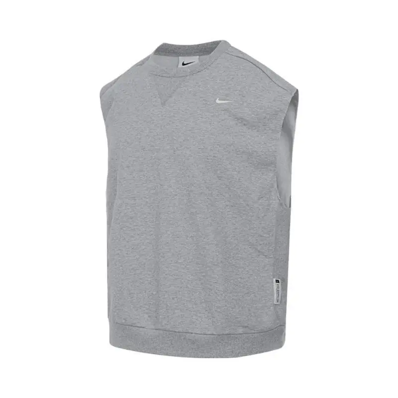 SS25 Logo del Marchio Sport Casual Morbido Confortevole Canottiera Uomo Top Grigio HJ4202-063 L