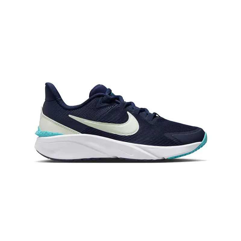 Star Runner 4 Gs Blu Giallo - Scarpe Da Ginnastica Bambino EUR 38 5 / US 6Y