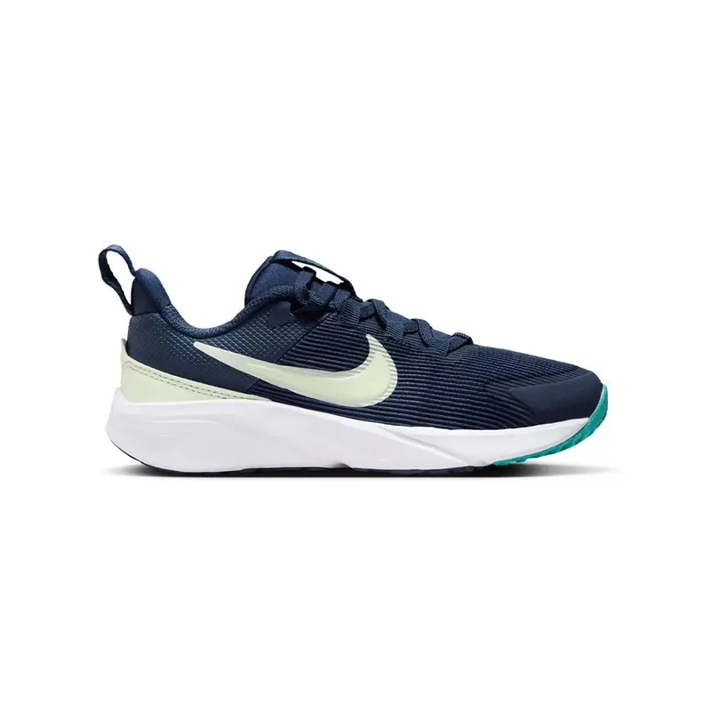 Star Runner 4 Ps Blu Giallo - Scarpe Da Ginnastica Bambino EUR 30 / US 12 5C