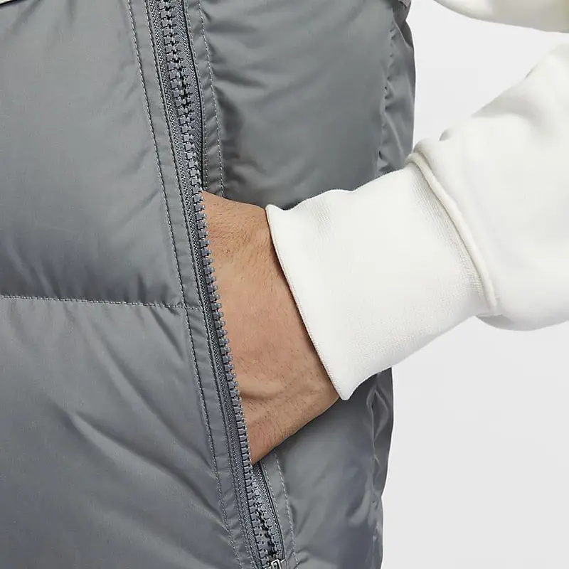 Nike Gilet Uomo Grigio 4119421 miniatura 5