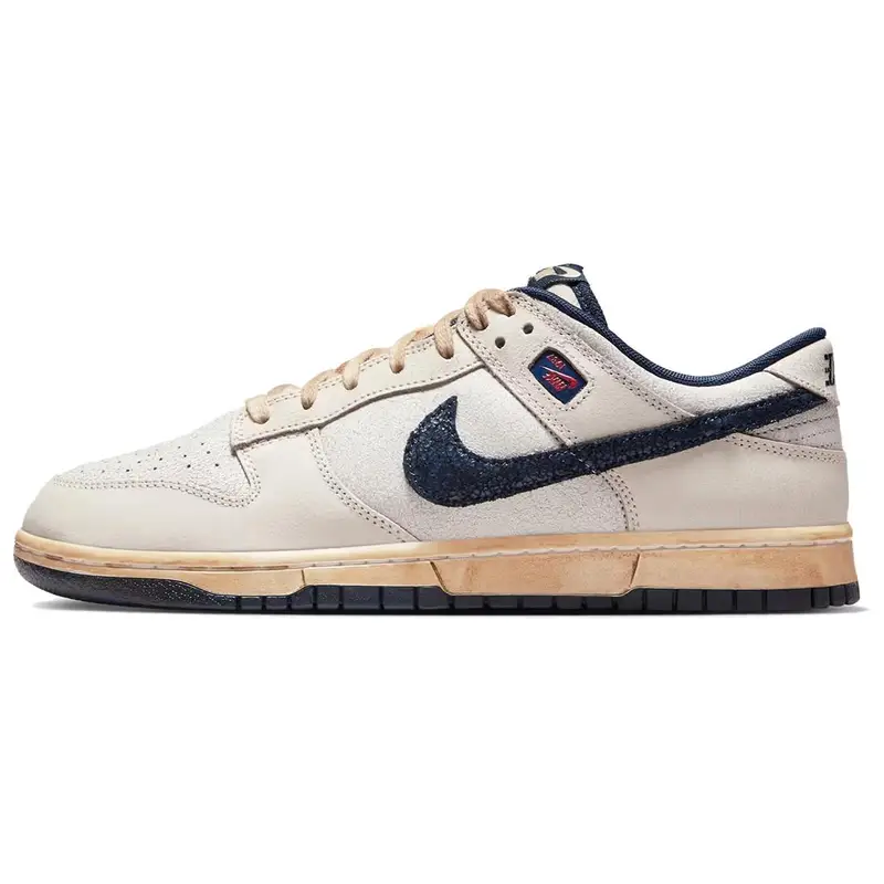 Stranger Things x Nike Dunk Low Phantom Sneakers Unisex Grigio Blu Notte Grigio College IH6766-001 38