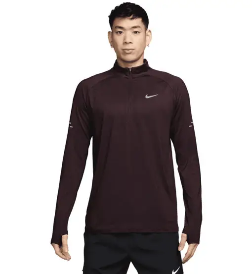 Stride Dri-FIT - maglia running a maniche lunghe - uomo Brown