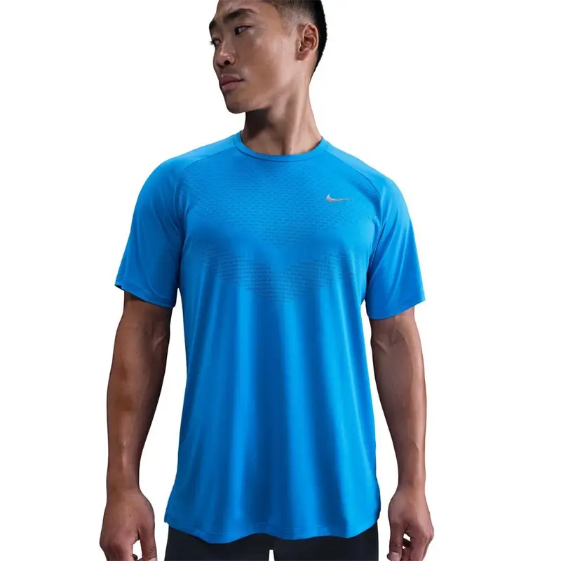 Stride Maglia Running Dri-Fit Blue Hero Reflective Argento Uomo S