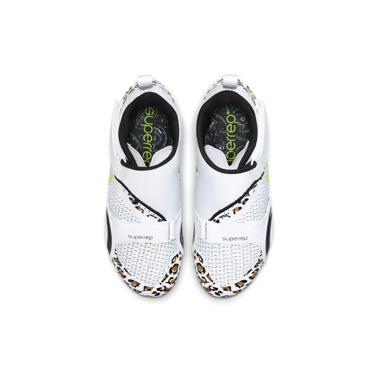 SuperRep Cycle Leopardo Donna Sneakers Bianco Nero Chutney CJ0775-177 36 5 miniatura 3