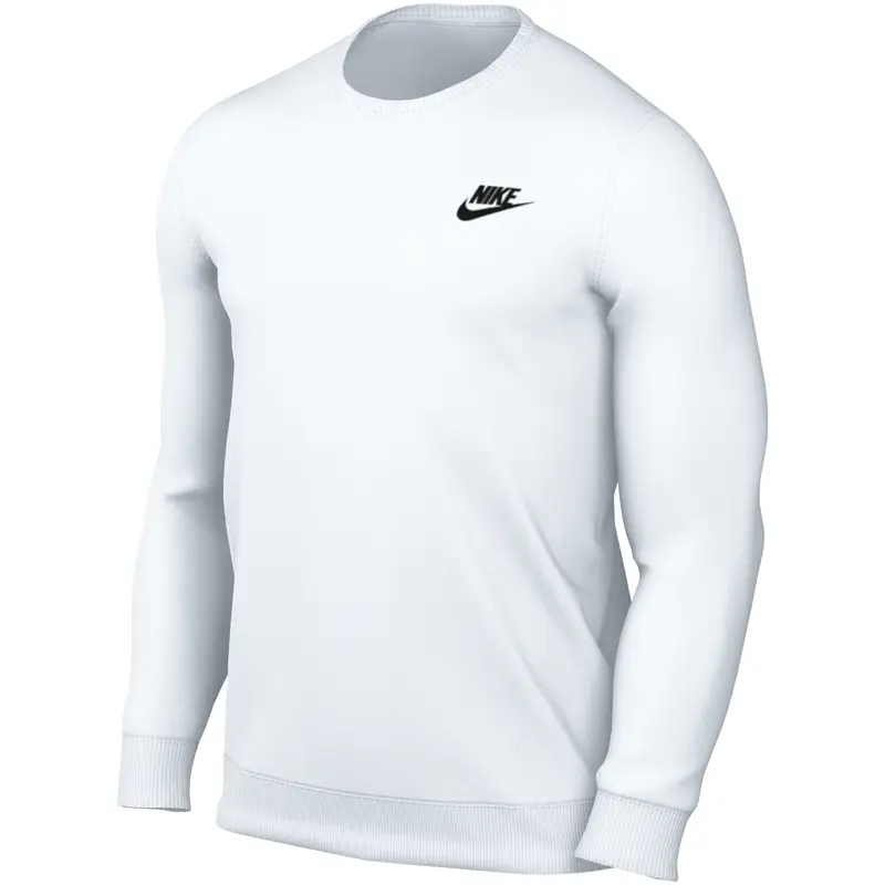 Sweatshirt Nike con cappuccio Club Blanc