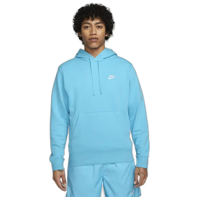 Sweatshirt Nike con cappuccio Club Bleu