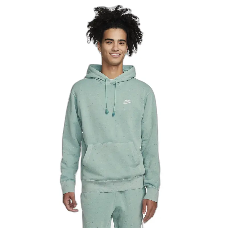 Sweatshirt Nike con cappuccio Club+ PO Revival Bleu