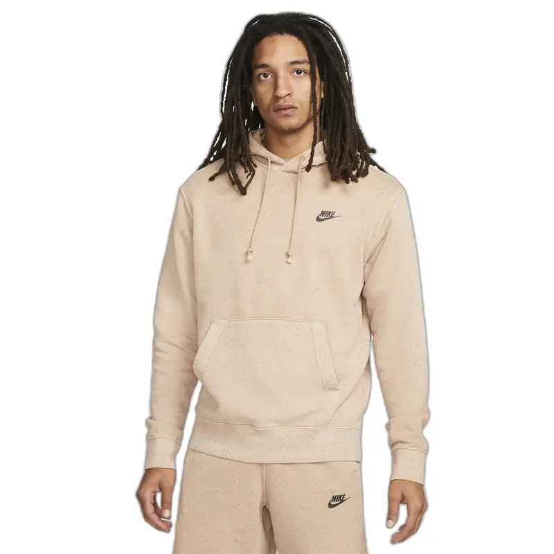 Sweatshirt Nike con cappuccio Club+ PO Revival Marron