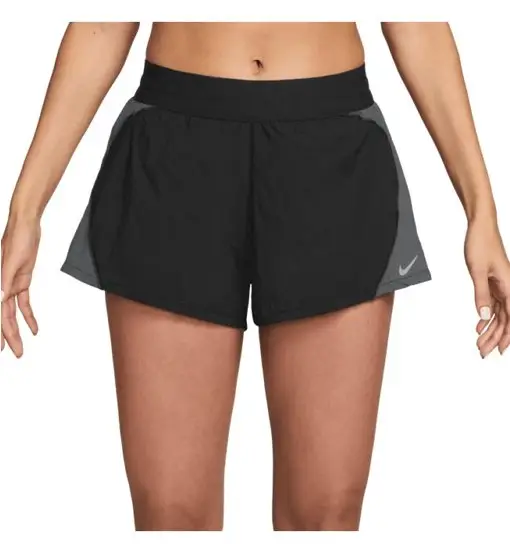 Swift UV Repel Mid W - pantaloni corti running - donna Black